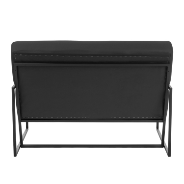 Диван Tetchair Charli LUX Д/Чарли Люкс экокожа , Sharp Черный