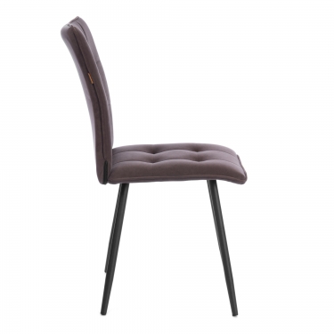Стул обеденный Tetchair Bari велюр, коричневый, 6, 46х55х89
