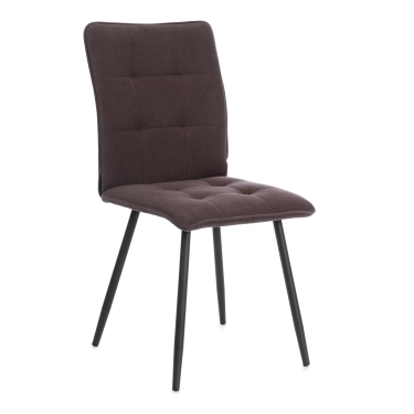 Стул обеденный Tetchair Bari велюр, коричневый, 6, 46х55х89