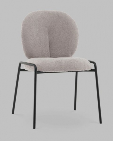 Стул Stool Group Моллек С букле светло-серый