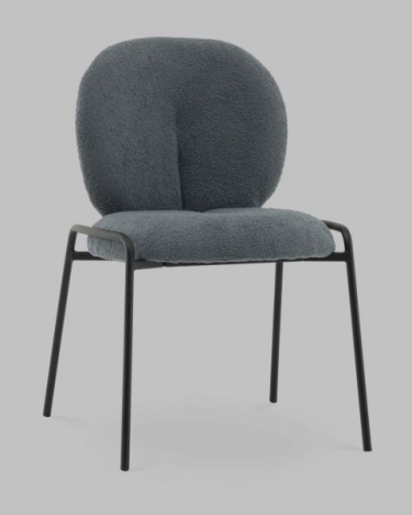 Стул Stool Group Моллек С букле темно-серый