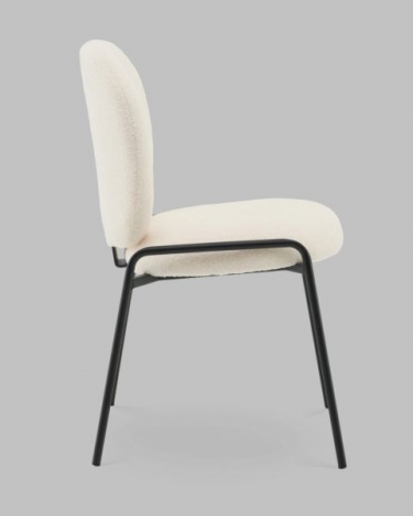 Стул Stool Group Моллек С букле молочный