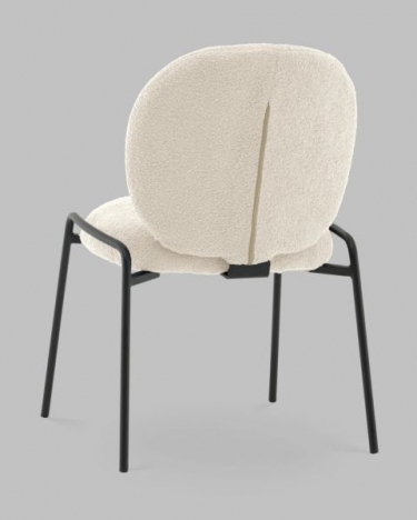 Стул Stool Group Моллек С букле молочный