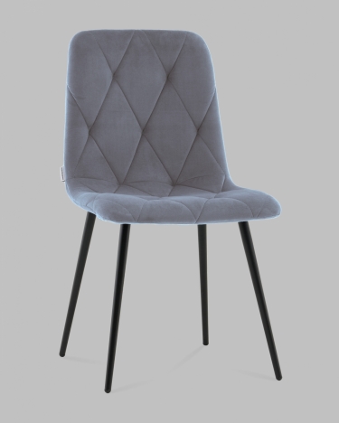 Стул Stool Group Одди Diamond С велюр серый