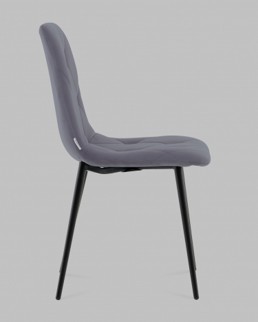 Стул Stool Group Одди Diamond С велюр серый