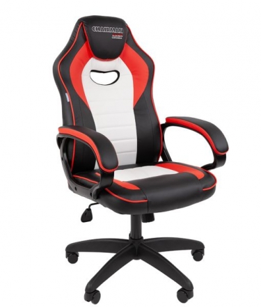 Кресло геймерское Chairman CHAIRMAN GAME 16 черный/красный/белый