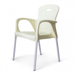 Стул пластиковый Афина-мебель XRF-065-BW White