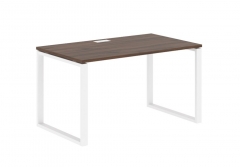 Стол письменный Skyland EDIS EQST 1380 Дуб Денвер темный Белый