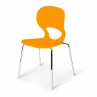 Стул пластиковый Афина-мебель SHF-056-O Orange