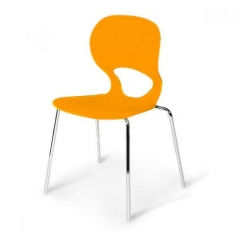 Стул пластиковый Афина-мебель SHF-056-O Orange