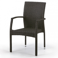 Плетеный стул Афина-мебель Y379A-W53 Brown