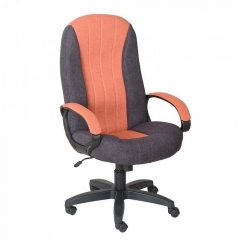 Кресло офисное  Гармония Home Оранжевое Фиолетовое