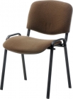 Стул для посетителей OLSS ИЗО черная рама-В-28 Коричневый