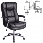 Кресло офисное BRABIX Amadeus EX-507 Черный