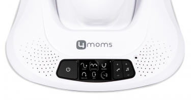 Электронное кресло-качалка  4Moms Mamaroo 4.0 с вкладышем Мультиплюш
