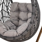 Подвесное кресло Афина-мебель N886-W72 Dark Grey