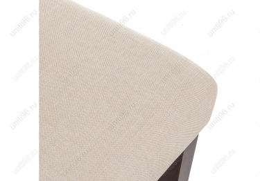 Стул обеденный  Amelia Dark walnut-Fabric cream