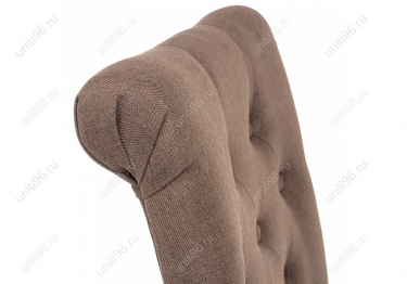 Стул обеденный  Amelia dark Walnut-Fabric brown
