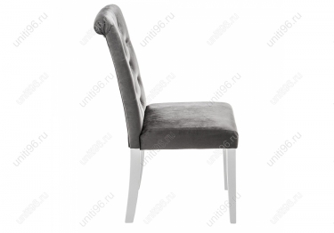 Стул обеденный  Amelia White-Fabric grey