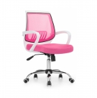 Компьютерное кресло  Ergoplus пластик Розовое-Белое