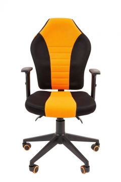Кресло геймерское CHAIRMAN GAME 8 Черный-оранжевый