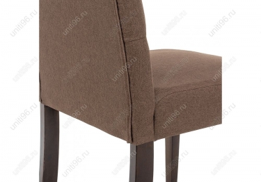 Стул  Amelia dark walnut/fabric brown