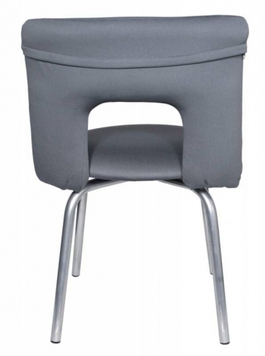 Стул для посетителей, вращающийся Бюрократ Бюрократ KF-1/GREY26-25