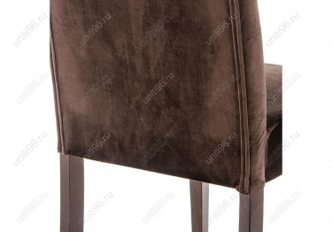 Стул деревянный  Menson Dark walnut-fabric brown