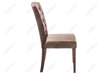 Стул деревянный  Menson Dark walnut-fabric brown