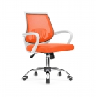 Компьютерное кресло  Ergoplus Белое-Оранжевое