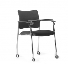 Кресло со столиком на колесах Pinko plastic cast MH YI009 Arms+WT