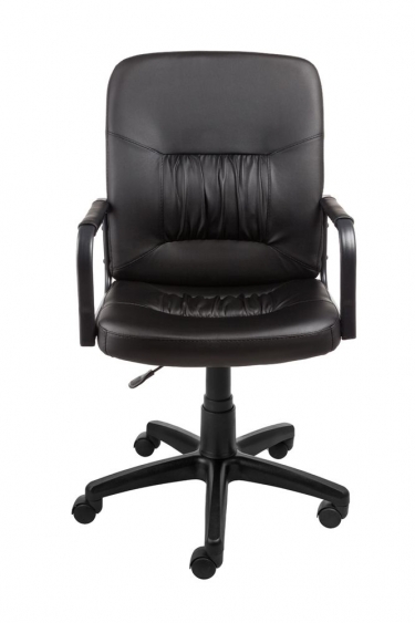 Кресло для руководителя  AV 205 PL 137 Н экокожа Черный
