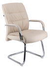 Кресло для посетителей Everprof Bond CF экокожа Бежевый