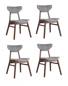 Комплект из четырех стульев TOR 4 Серый
