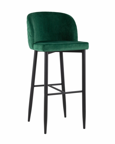 Барный стул Stool Group Оскар велюр Изумрудный