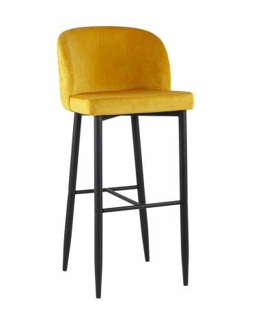 Стул барный Stool Group Оскар велюр Оранжевый