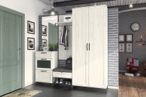 Скамья 1190 Любимый дом Сидней ЛД 672.070.000 Дуб Крафт Белый Серый