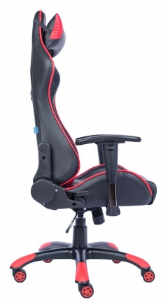 Кресло геймерское Everprof Lotus S10 Экокожа Черный Красный