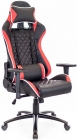 Кресло геймерское Everprof Everprof Lotus S11 Экокожа Черный Красный