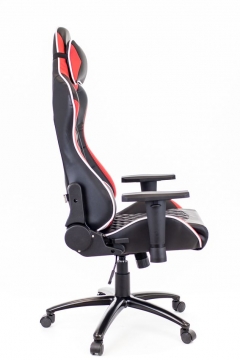 Кресло геймерское Everprof Lotus S11 Экокожа Черный Красный