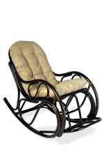 Кресло - качалка с толстой или тонкой подушкой 05/04 венге