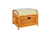 Пуф с 1 выдвижным ящиком Радуга 12/20 коньяк