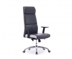 Кресло офисное Лондон Темно-серый/Светло-серый