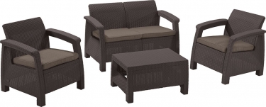 Зона отдыха Corfu set Коричневый