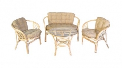 Комплект Багама с диваном, подушки светлые обычные Радуга Bahama10 натуральный